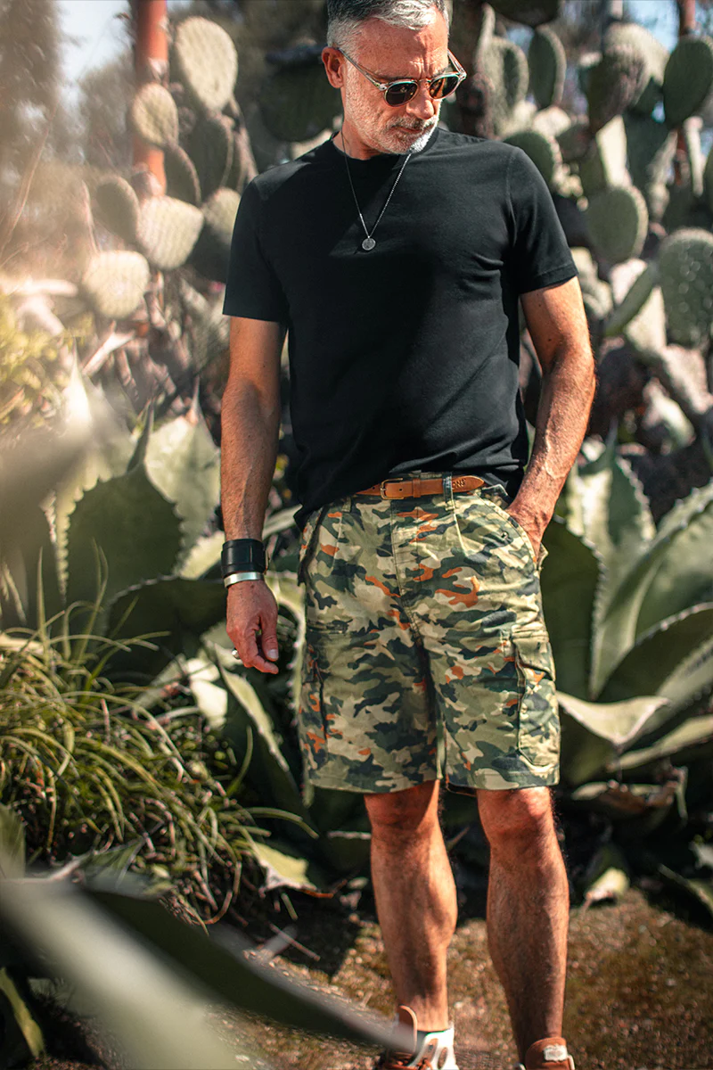 &SONS Surplus Army Shorts Camo - Image 4