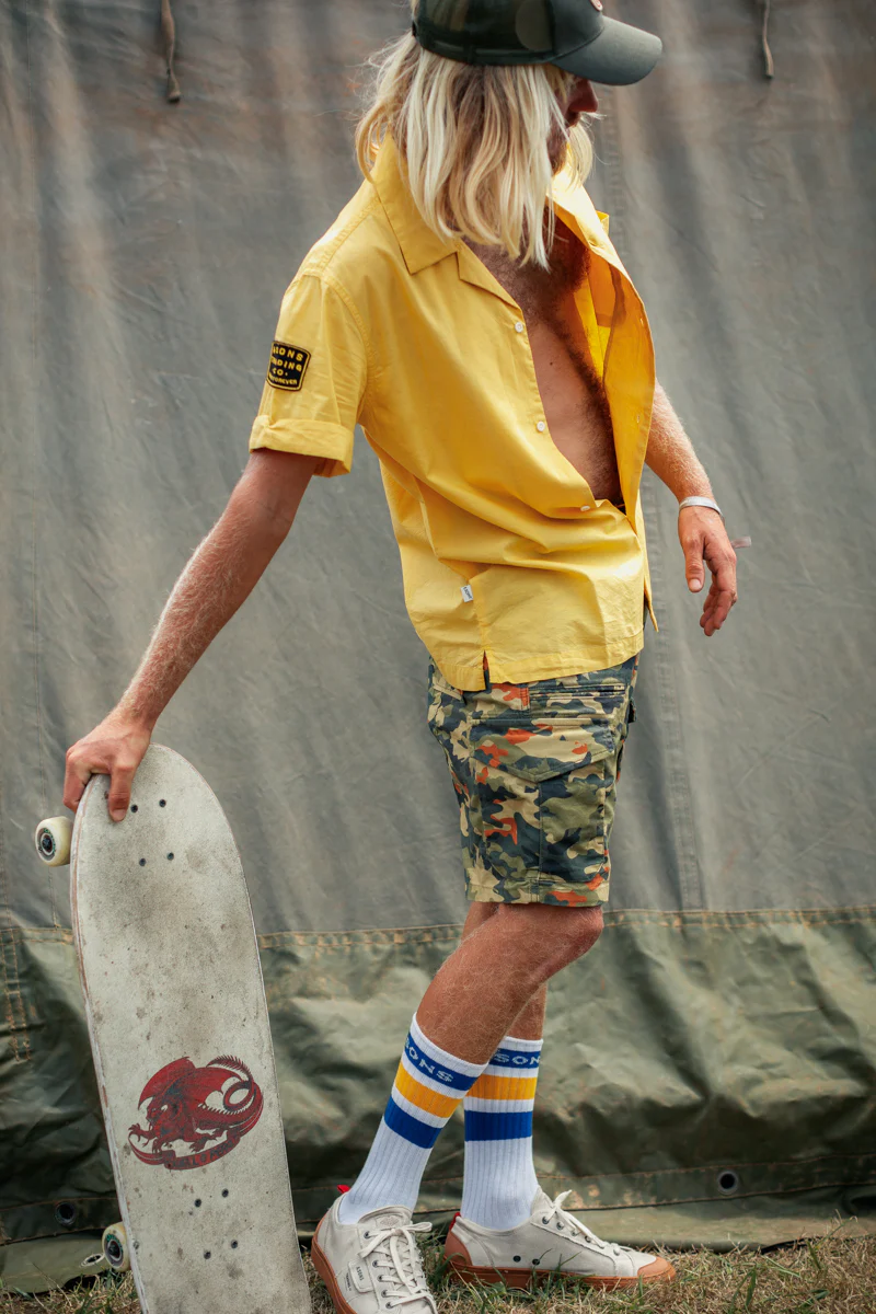 &SONS Surplus Army Shorts Camo - Image 6