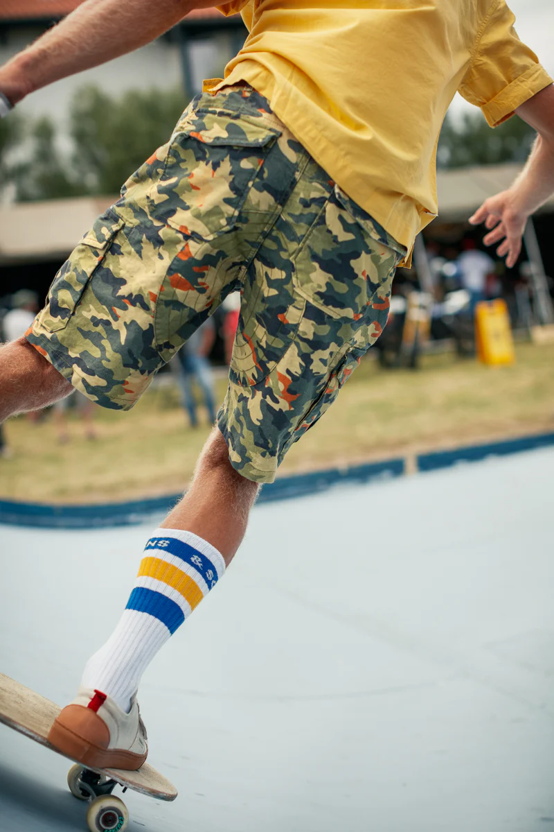 &SONS Surplus Army Shorts Camo - Image 9
