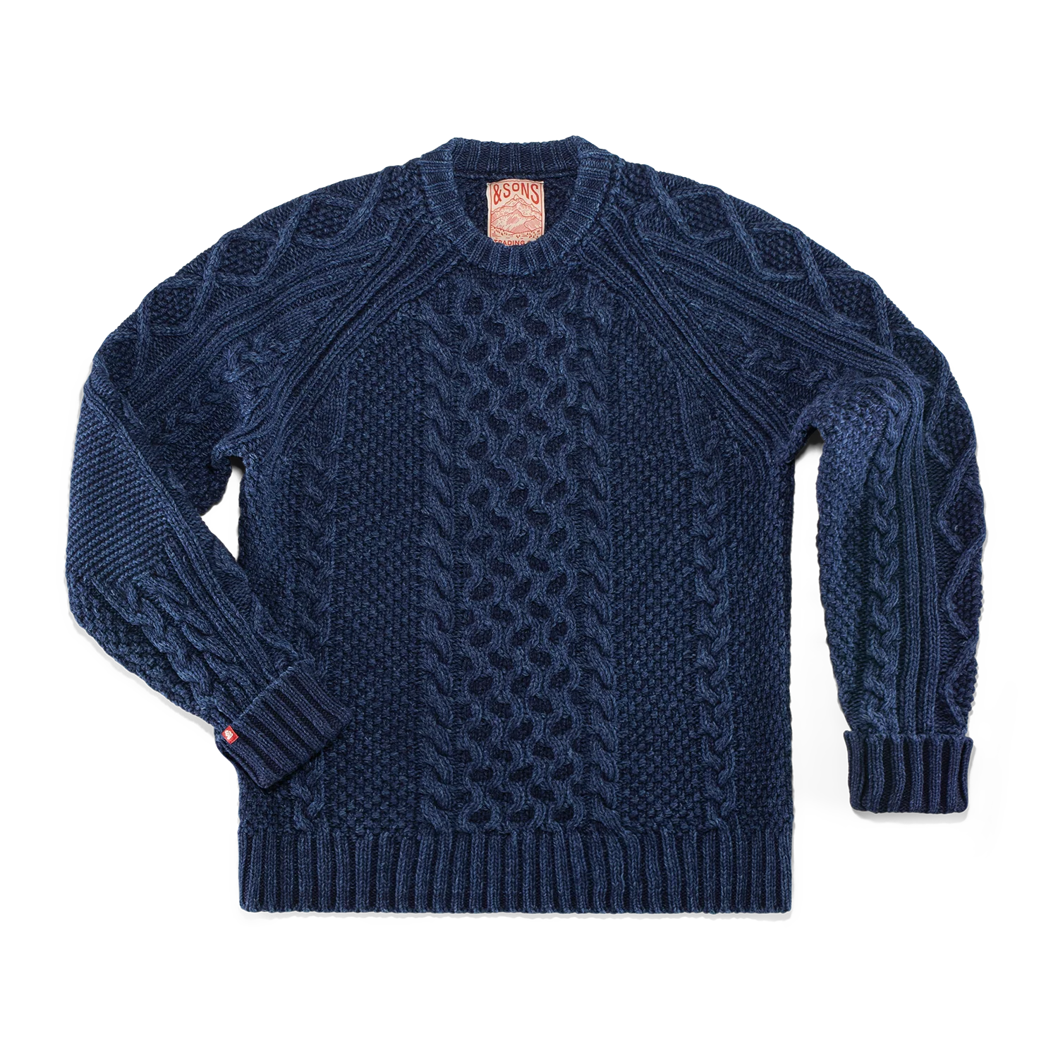 Bergman Indigo Cable Knit - Image 12