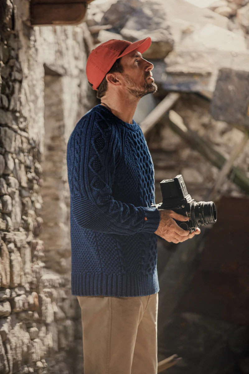 Bergman Indigo Cable Knit - Image 4