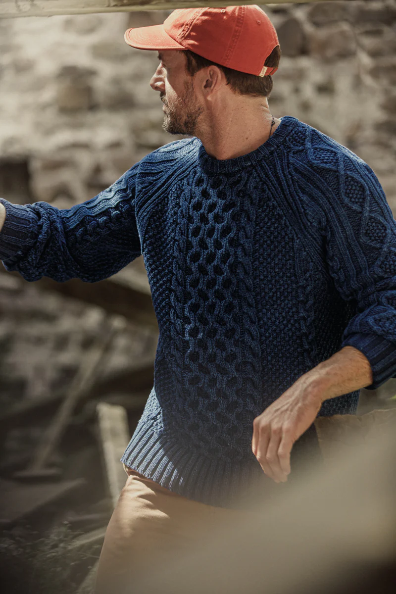 Bergman Indigo Cable Knit - Image 5