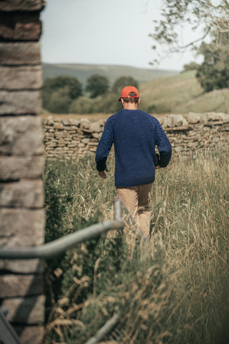 Bergman Indigo Cable Knit - Image 9