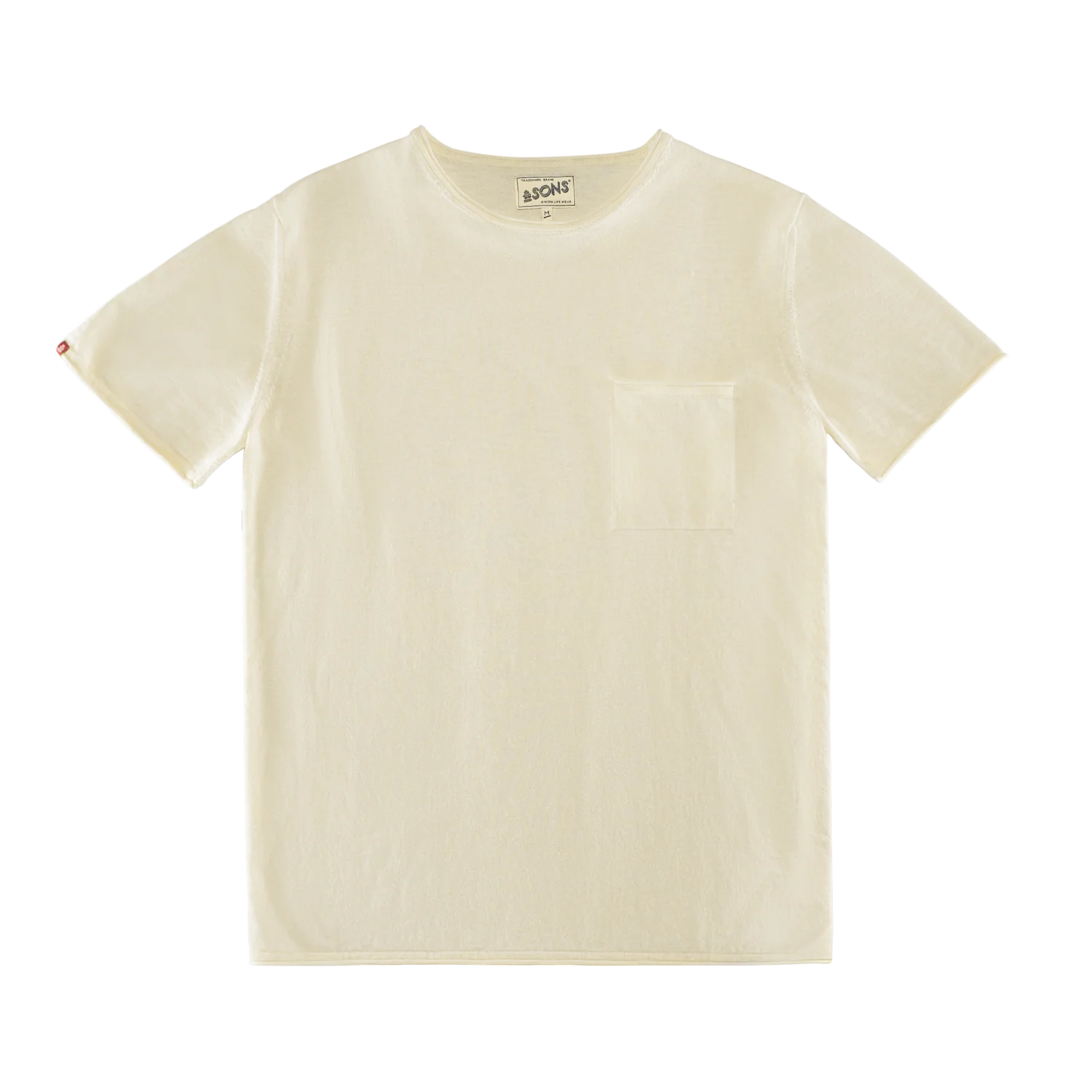 Bianco Knitted T-Shirt Raw - Image 9