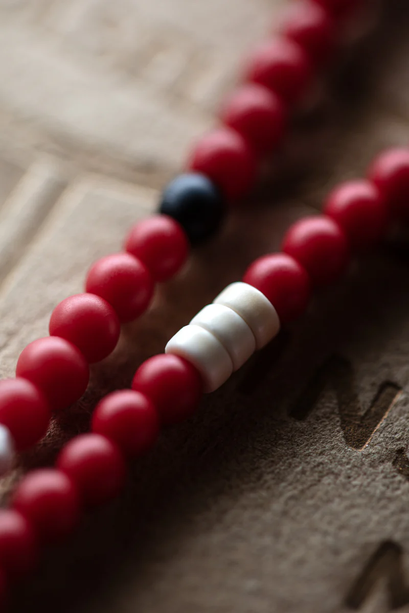 Big Sky Necklace Red/Silver - Image 10