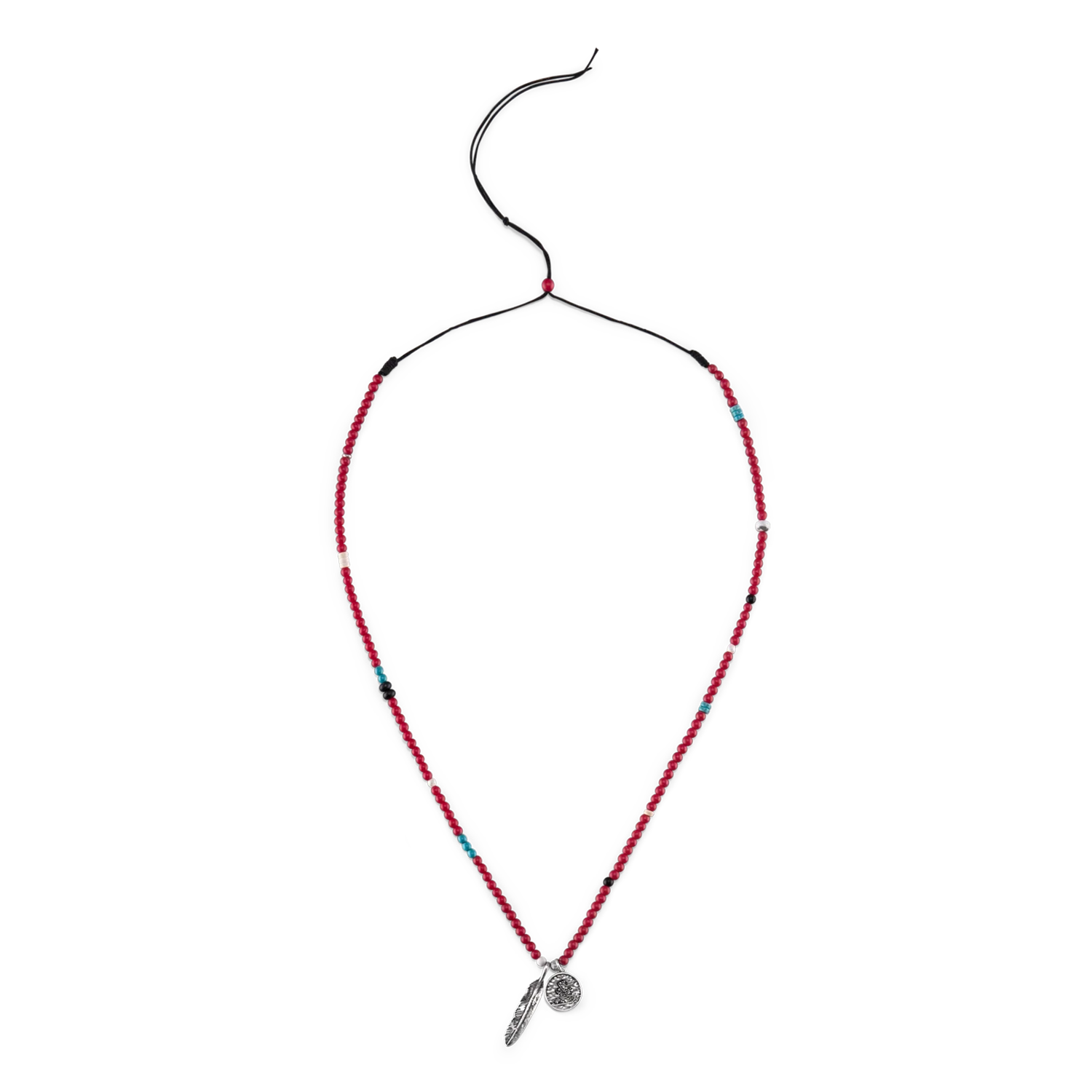 Big Sky Necklace Red/Silver - Image 12