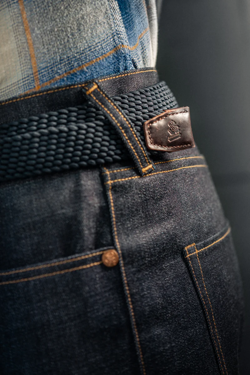 Bodega Braided Belt Navy - Image 6