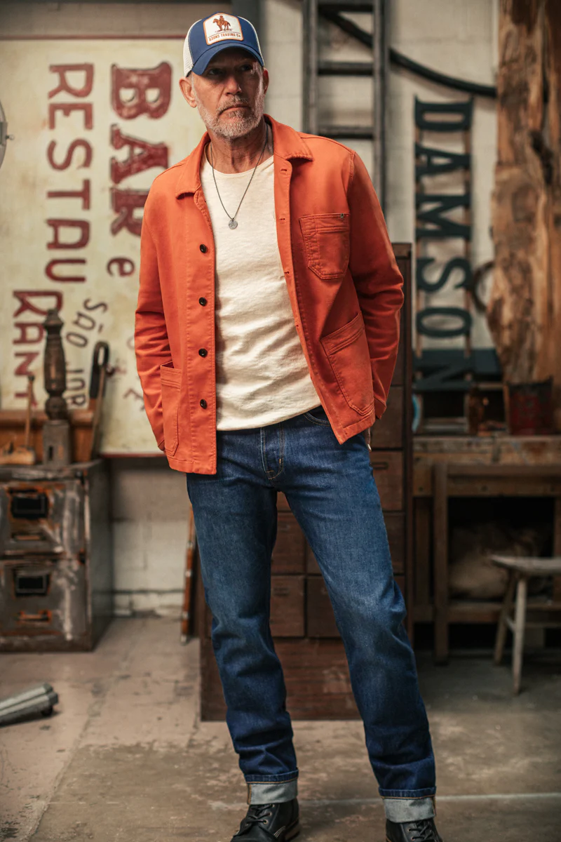 Red Bolt Chore Jacket - Image 5