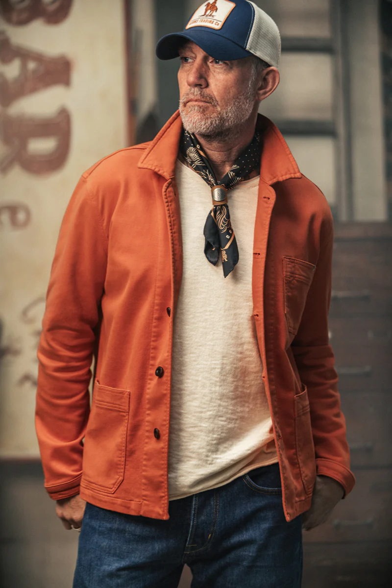 Red Bolt Chore Jacket - Image 6