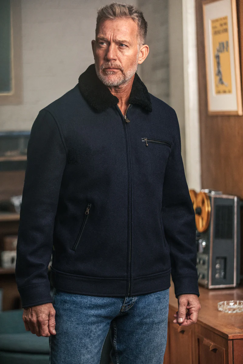 Boston Jacket Navy - Image 6