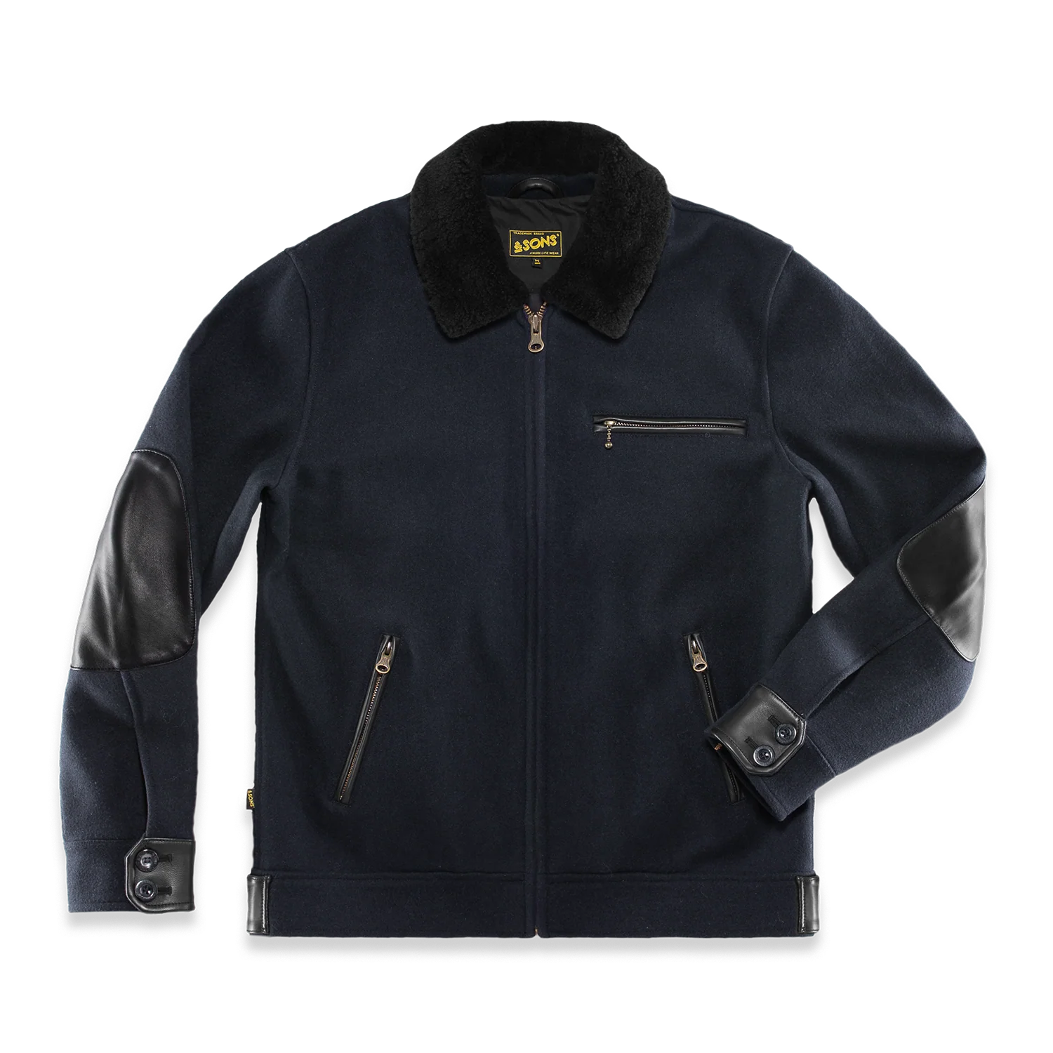 Boston Jacket Navy - Image 7