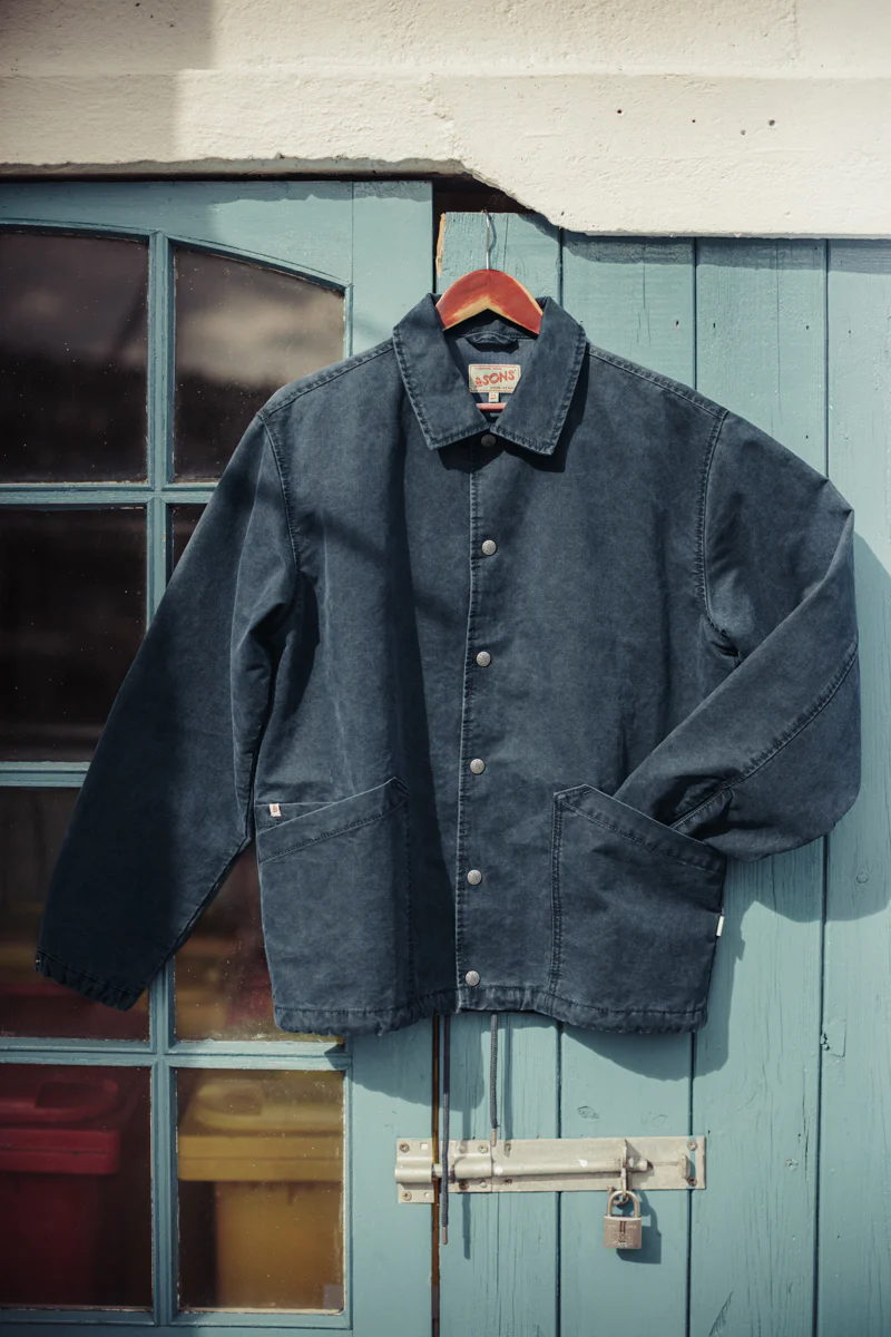 Boxcar Coach Jacket Navy - Image 7
