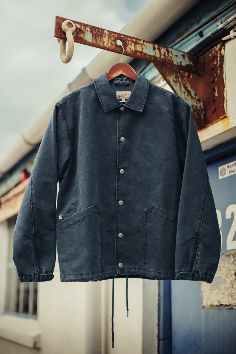 Boxcar Coach Jacket Navy - Image 8