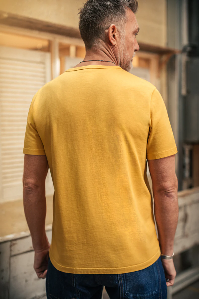 Boxer Pocket T-Shirt Yellow - Image 3