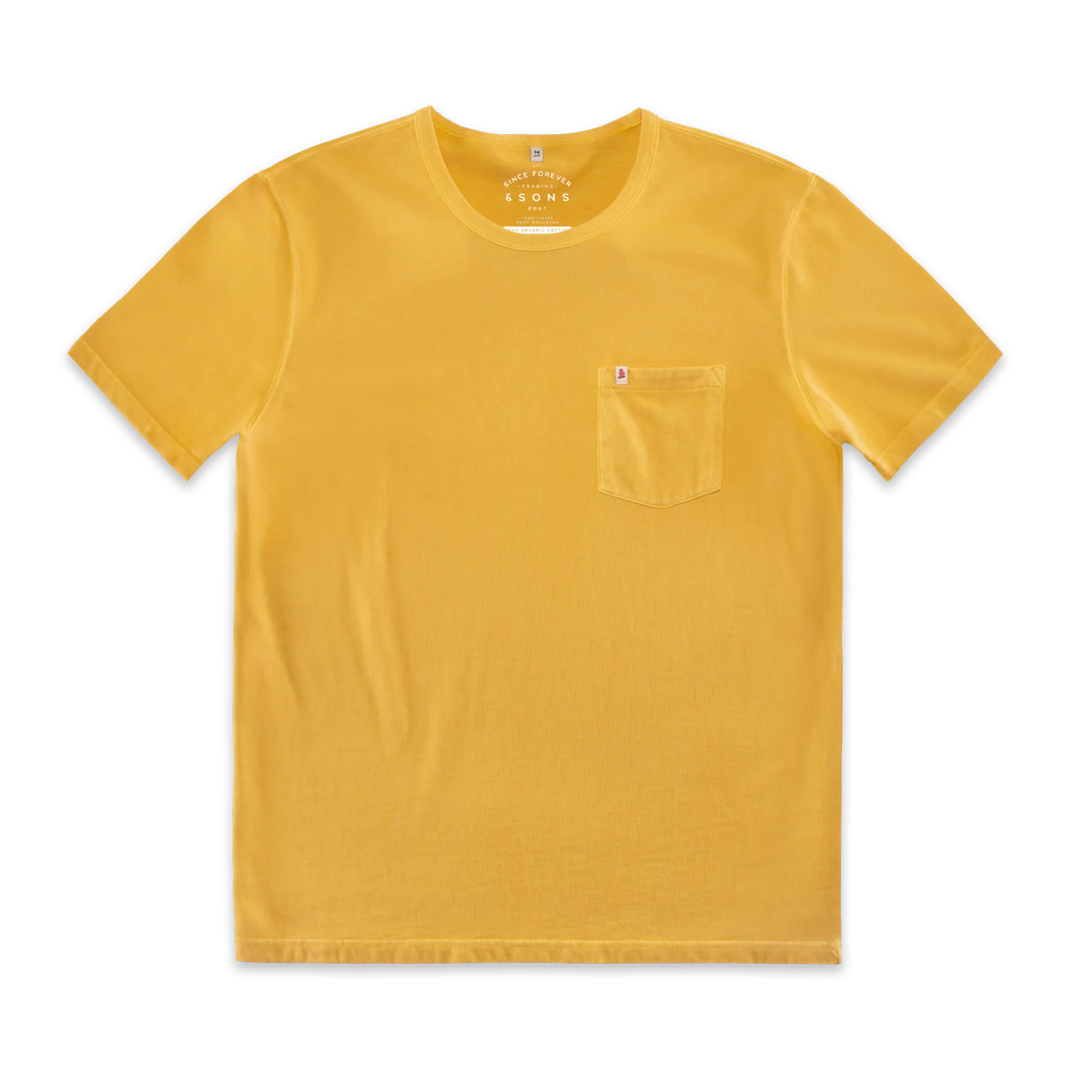 Boxer Pocket T-Shirt Yellow - Image 6