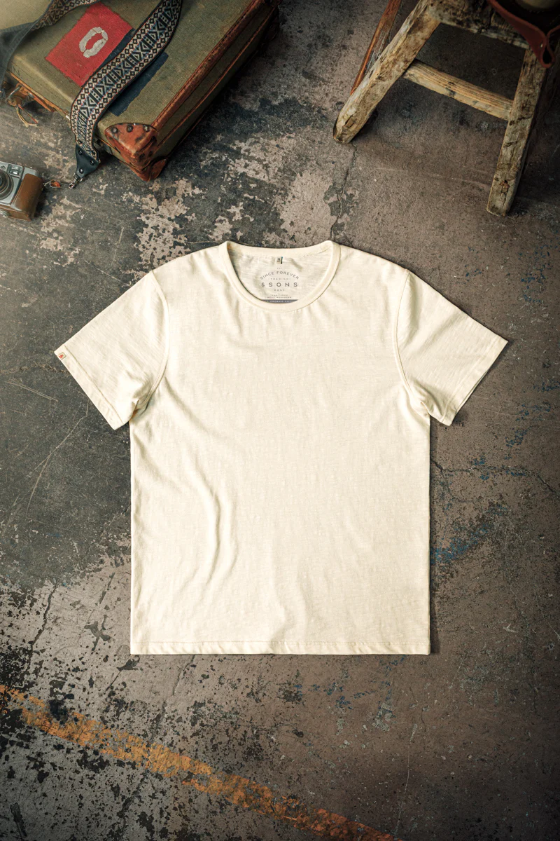 Boxer Slub T-Shirt Raw - Image 6