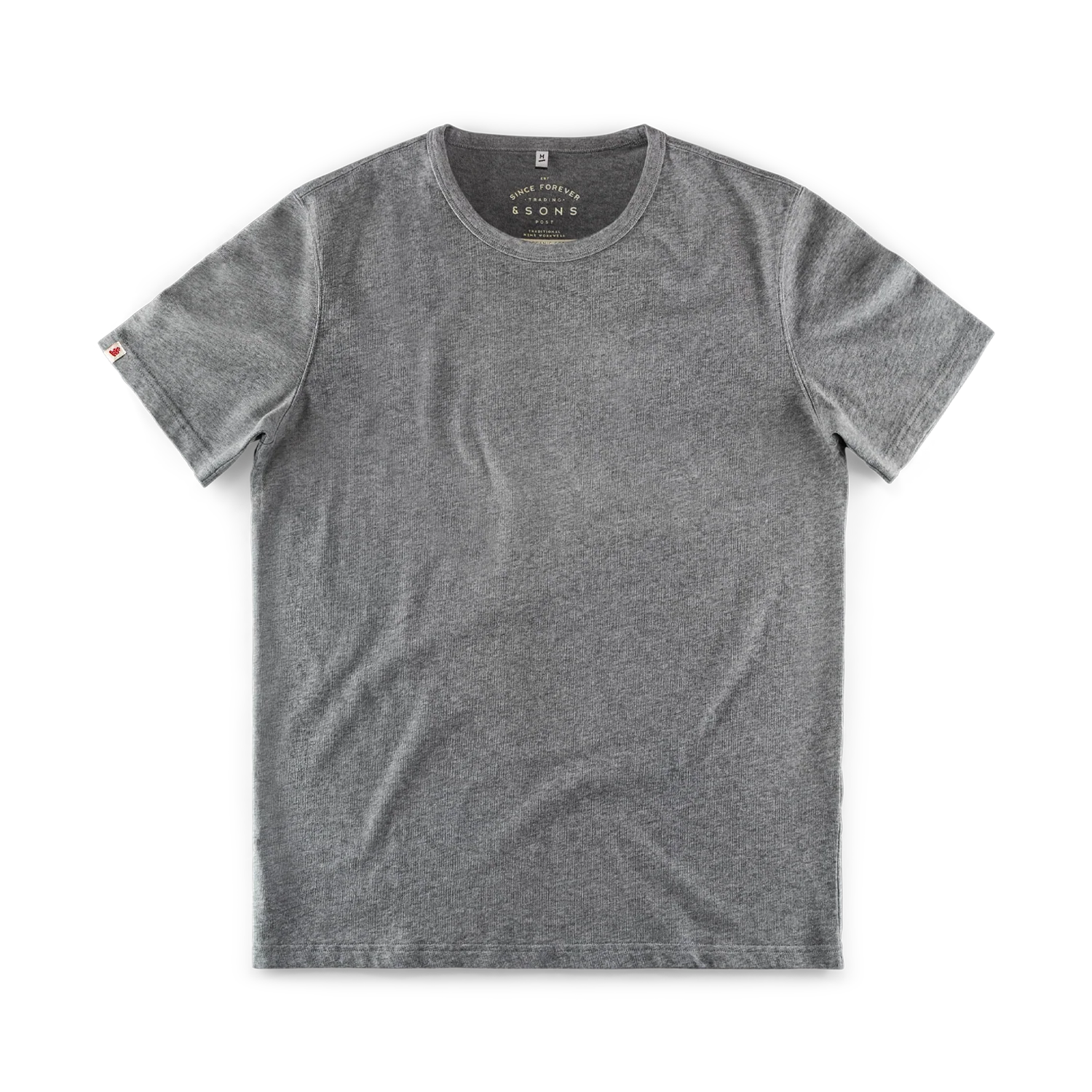 Boxer T-Shirt Grey Marl - Image 5