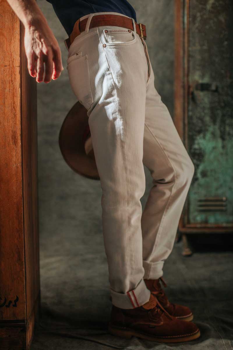 Brandon Jeans Ecru - Image 3