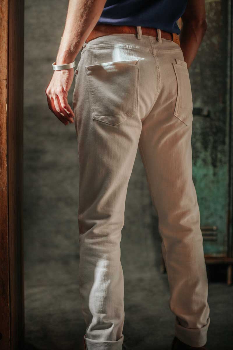Brandon Jeans Ecru - Image 5