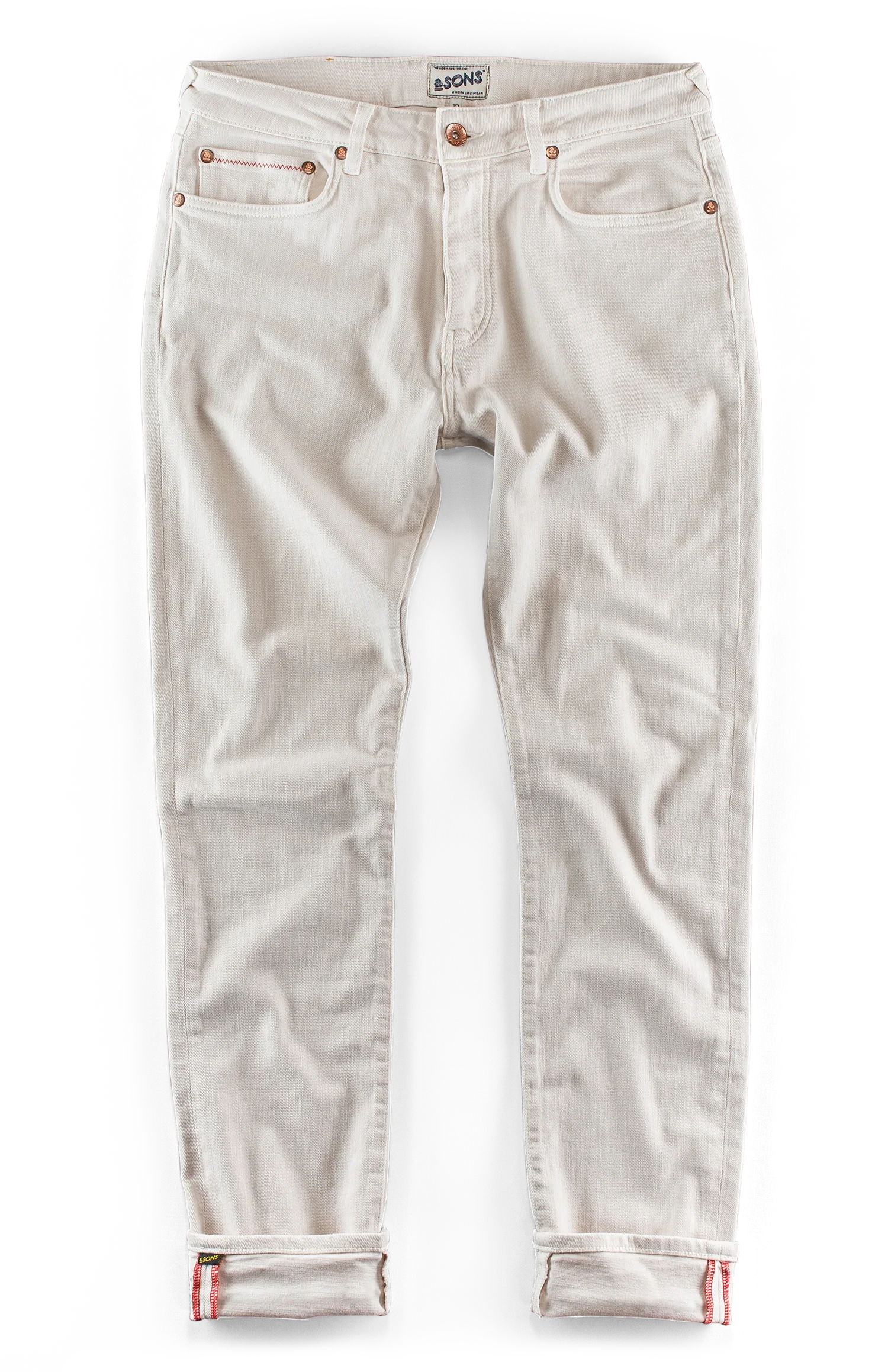Brandon Jeans Ecru - Image 7