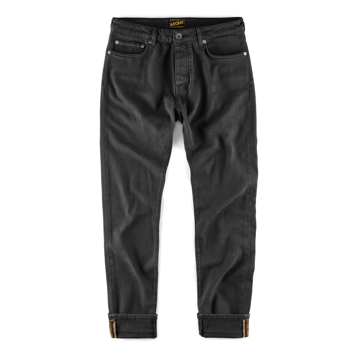 Brandon Overdyed Jean Black Fade - Image 11