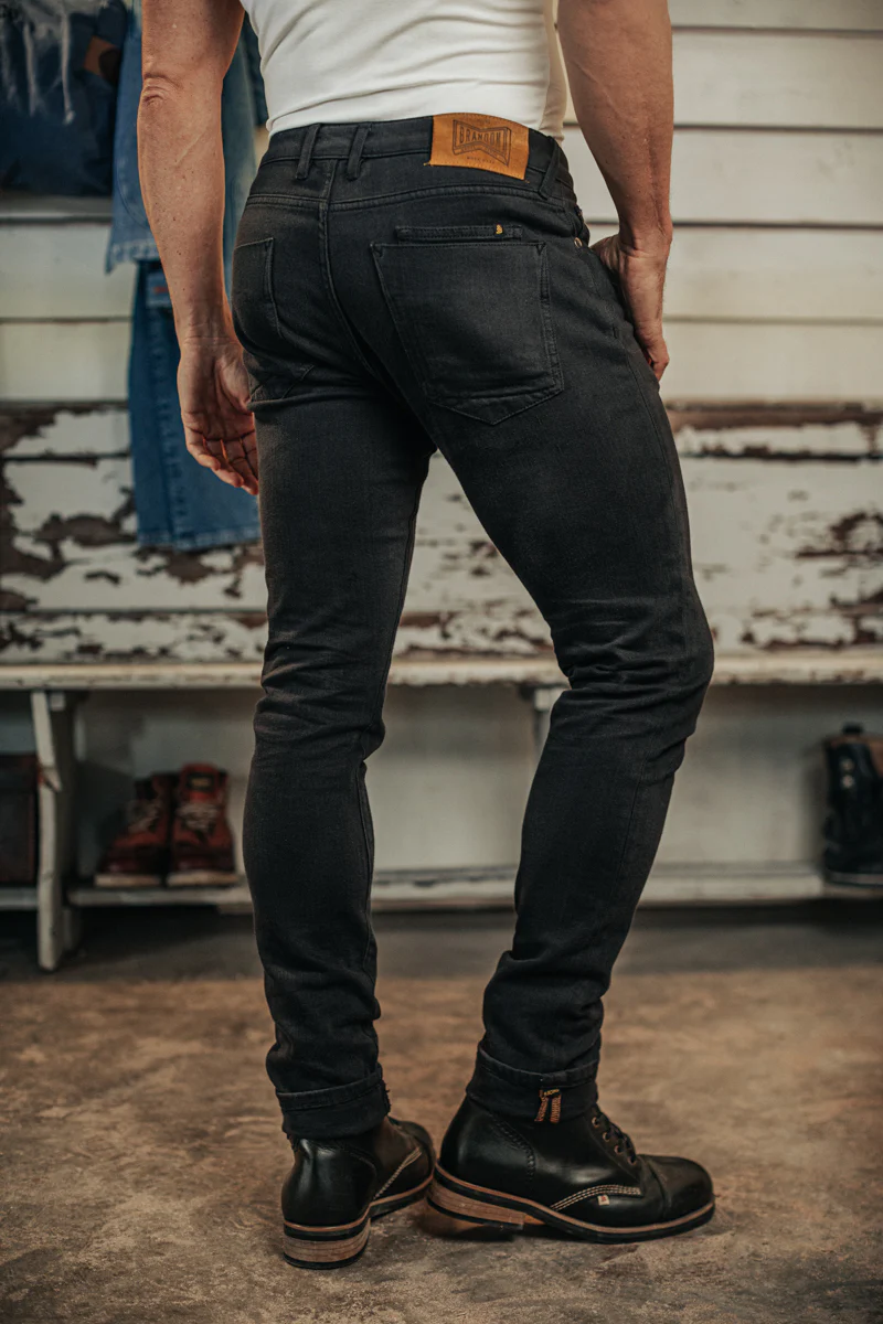 Brandon Overdyed Jean Black Fade - Image 3