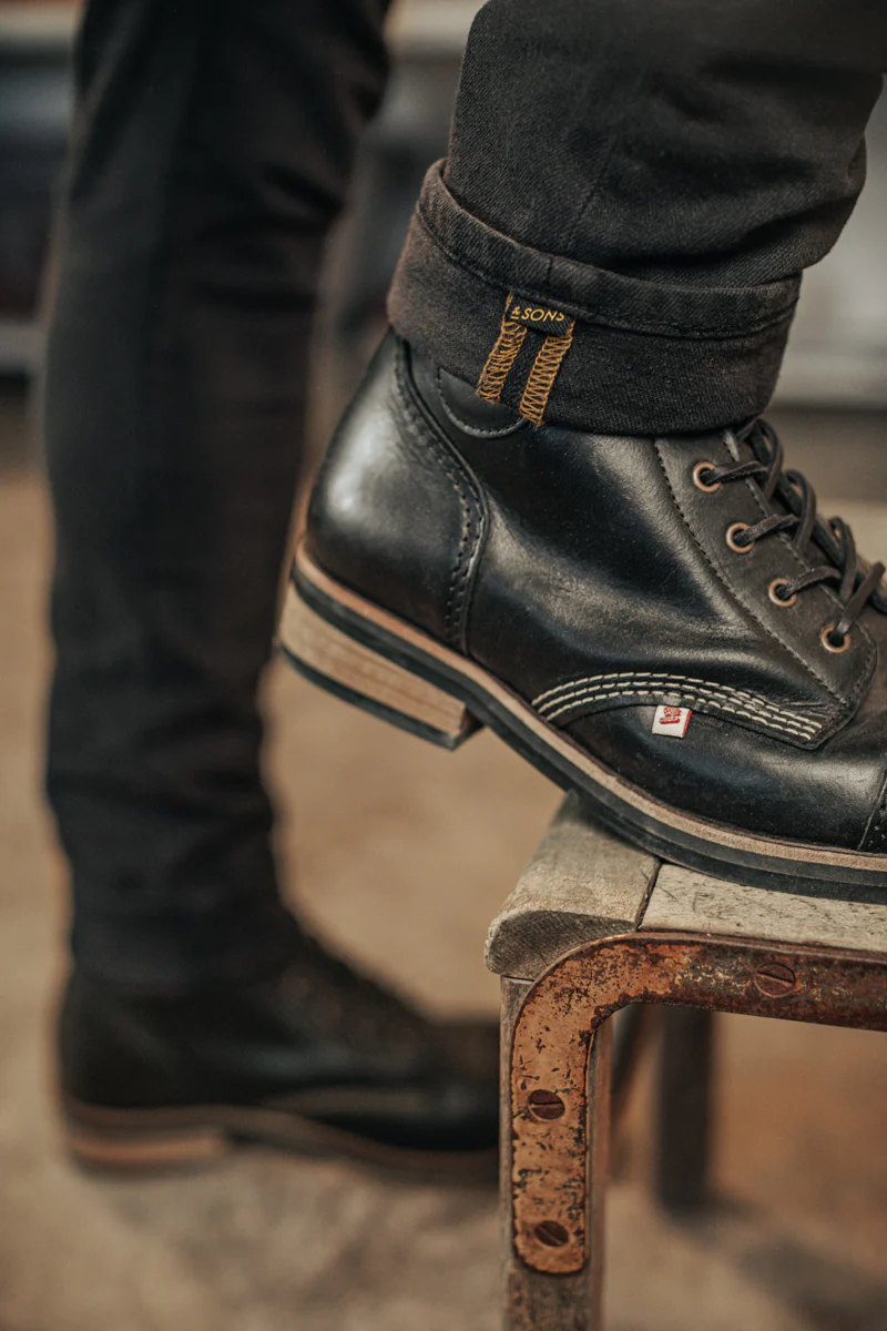 Brandon Overdyed Jean Black Fade - Image 4