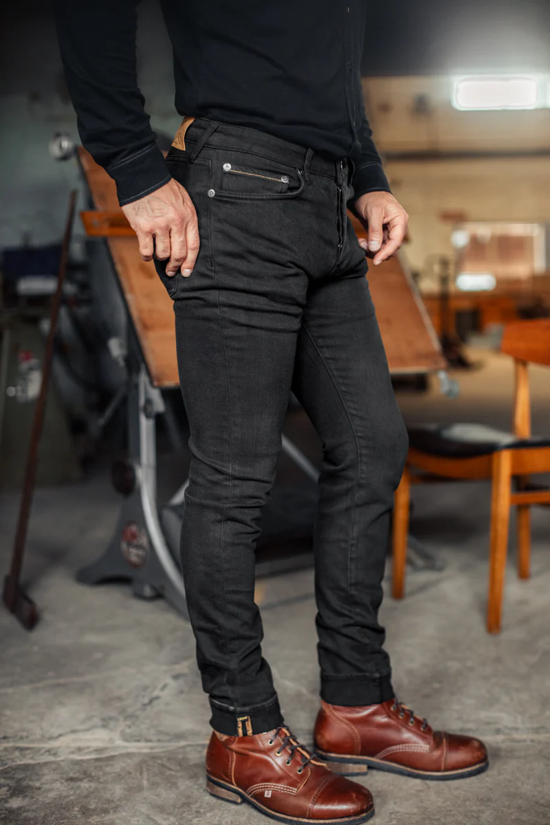 Brandon Overdyed Jean Black Fade - Image 6