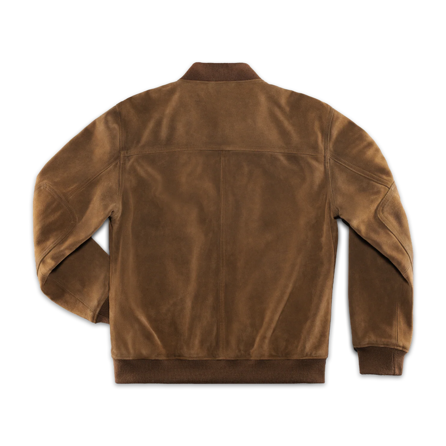 Buck Ridge Suede Bomber Tan - Image 7