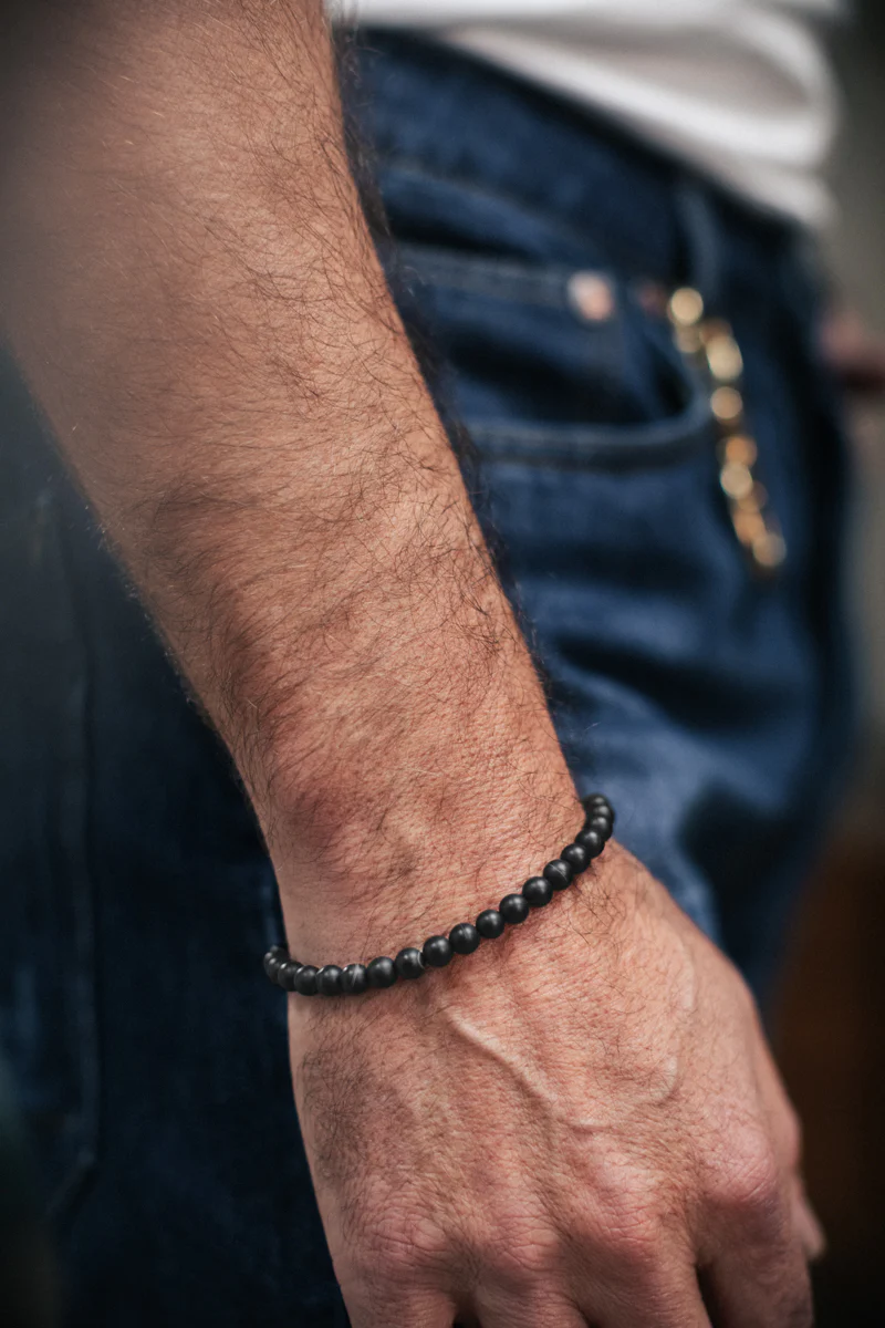Calm Bead Bracelet Onyx - Image 3