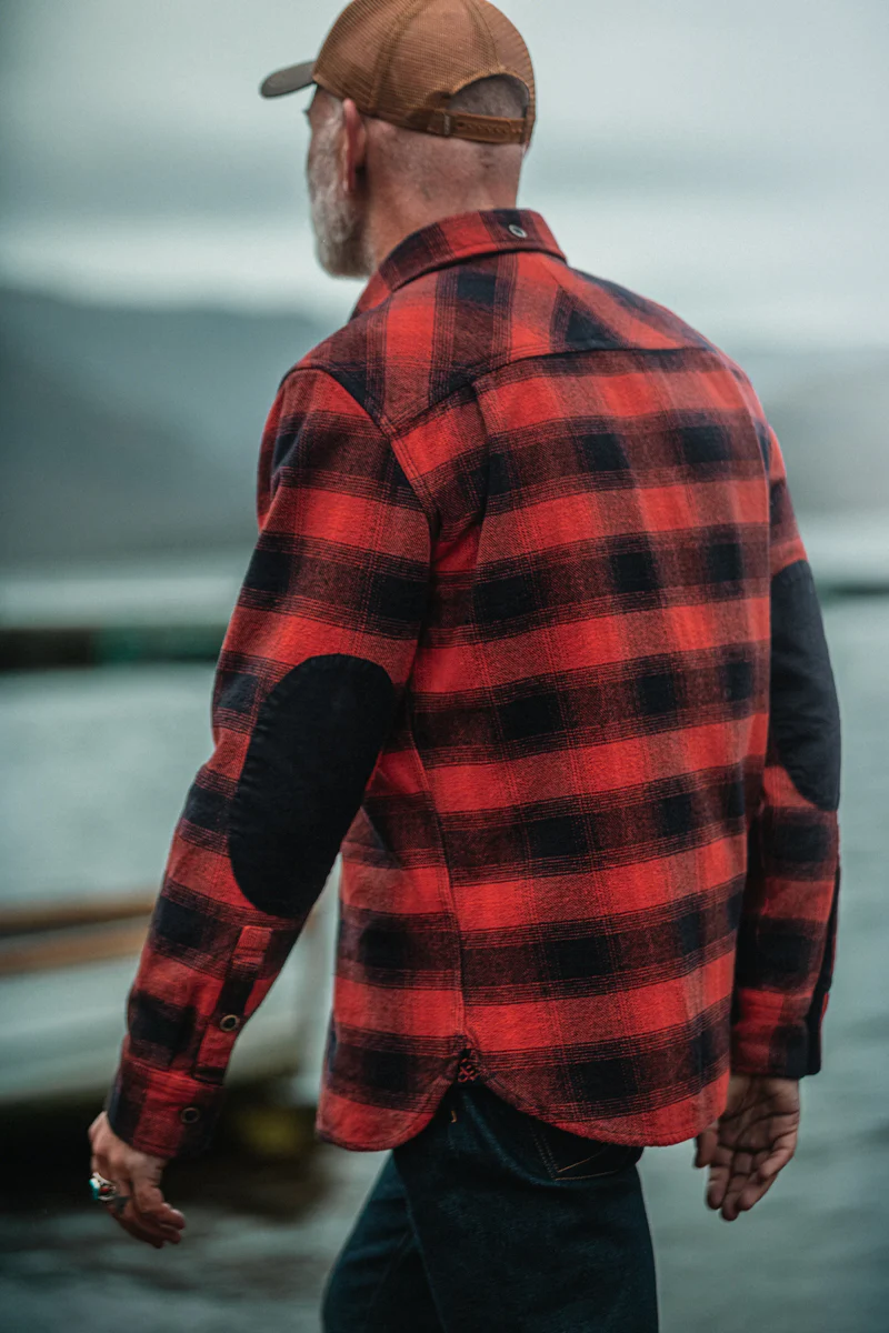 Carder Shirt Red/Black - Image 2