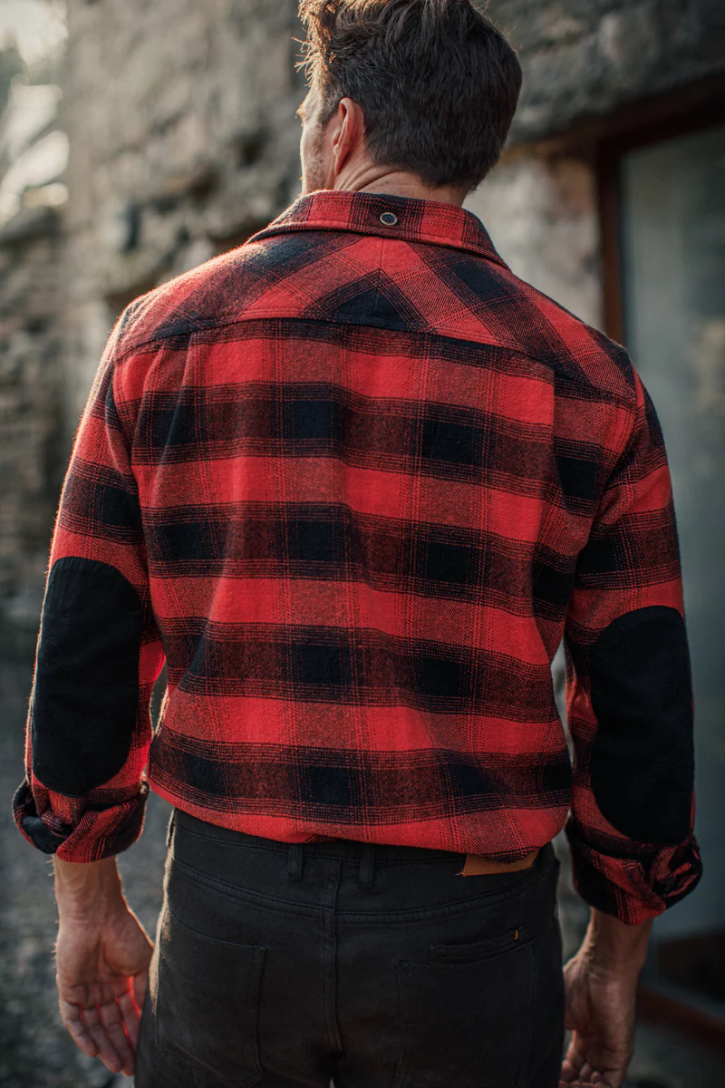 Carder Shirt Red/Black - Image 5