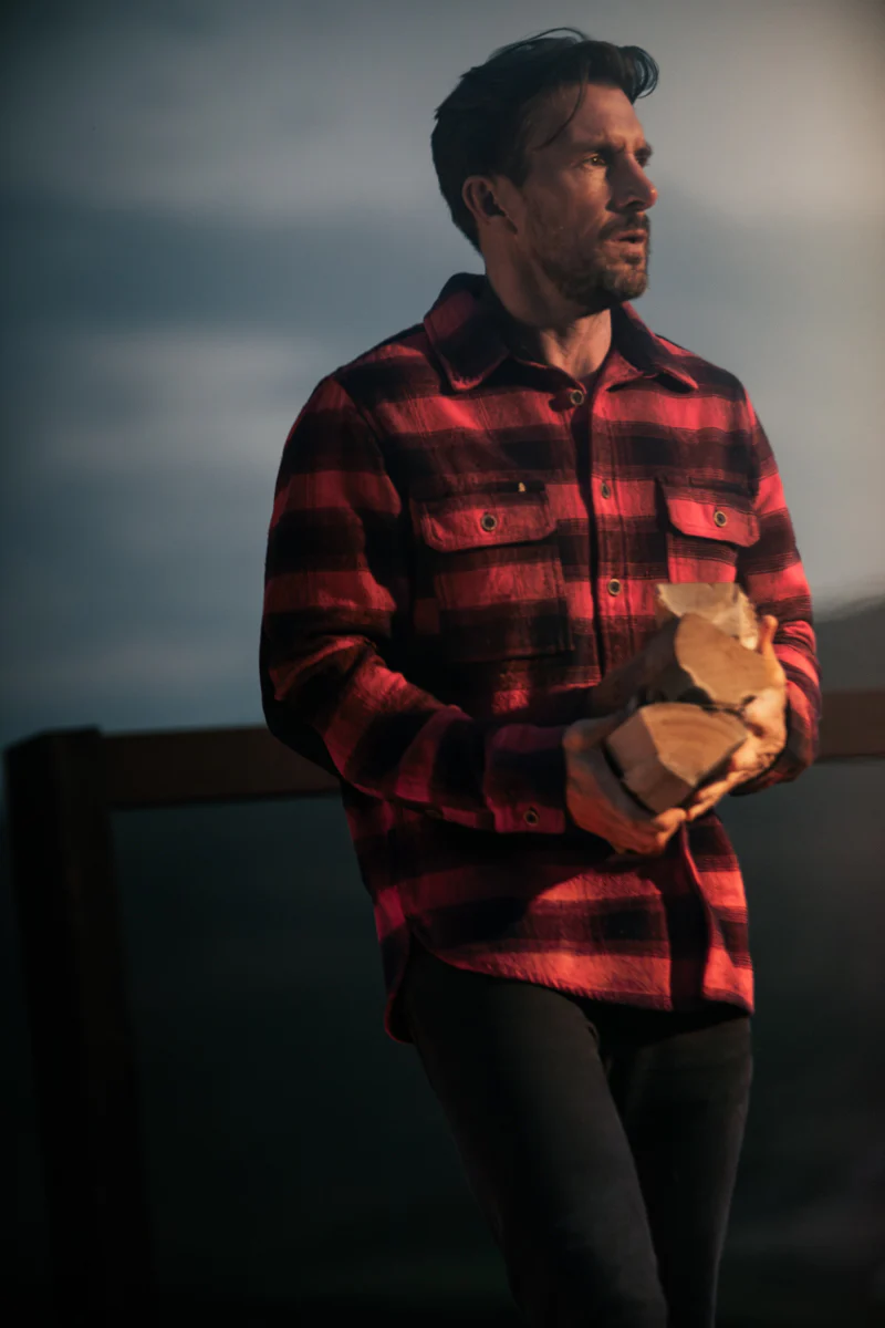 Carder Shirt Red/Black - Image 6
