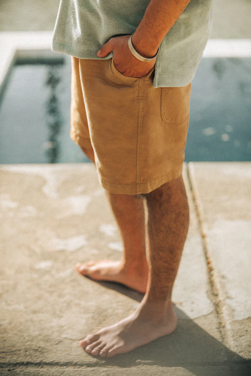 Carson Shorts Tan - Image 5