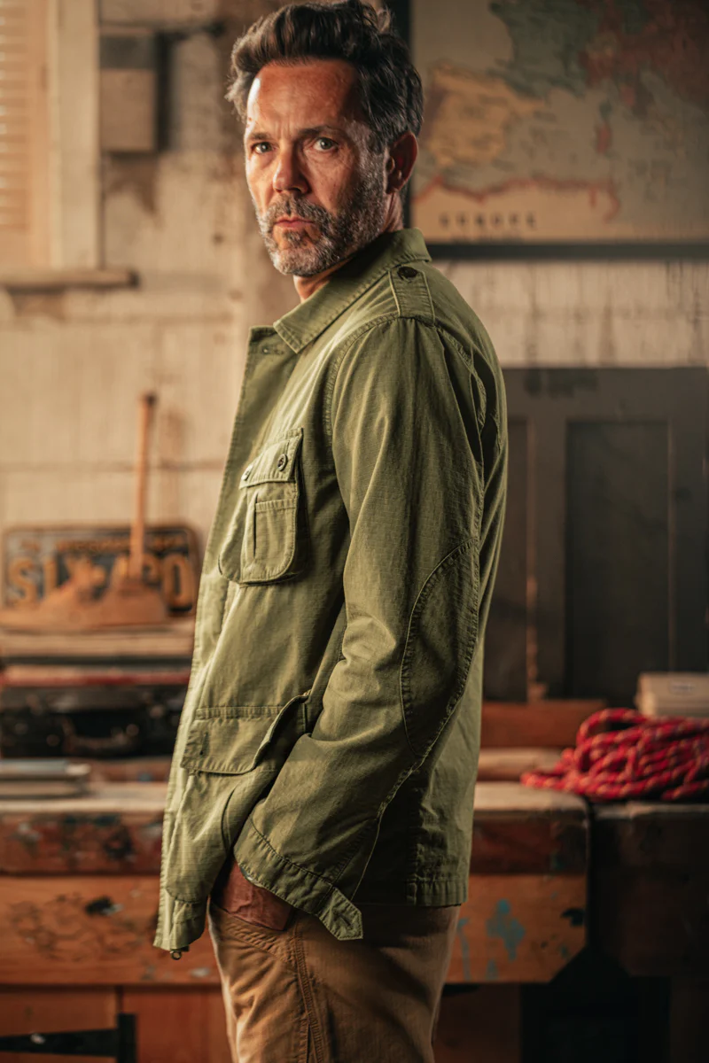 Carter Jungle Jacket Olive - Image 5