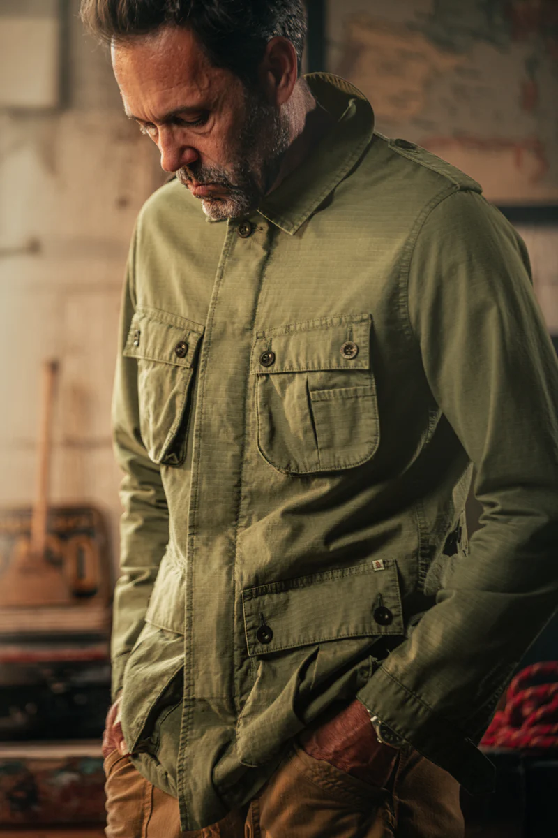 Carter Jungle Jacket Olive - Image 6