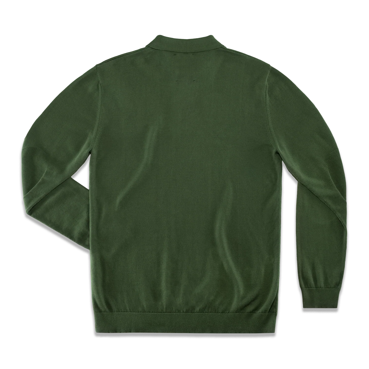 Cedar Knitted Polo Green - Image 8
