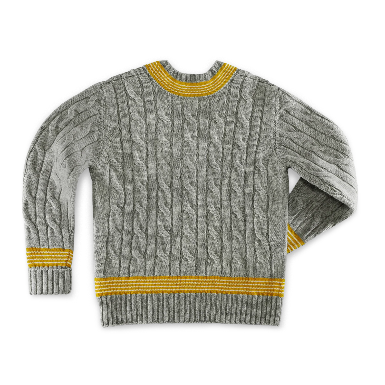 Century Cricket Jumper Grey Marl - Image 10