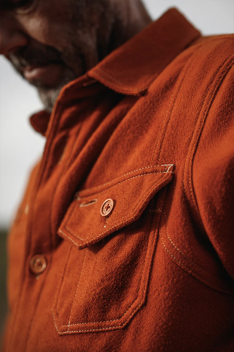 &SONS Cloud Shirt Rust - Image 3