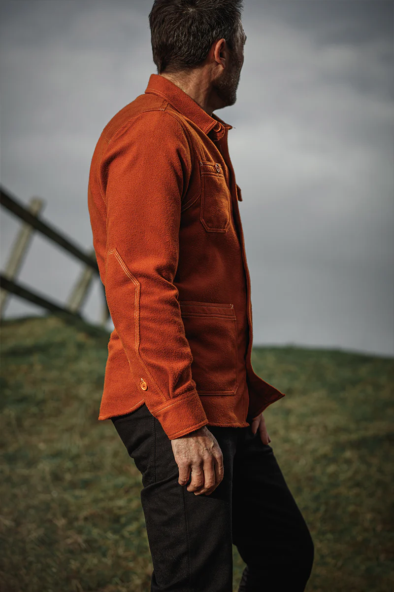 &SONS Cloud Shirt Rust - Image 4