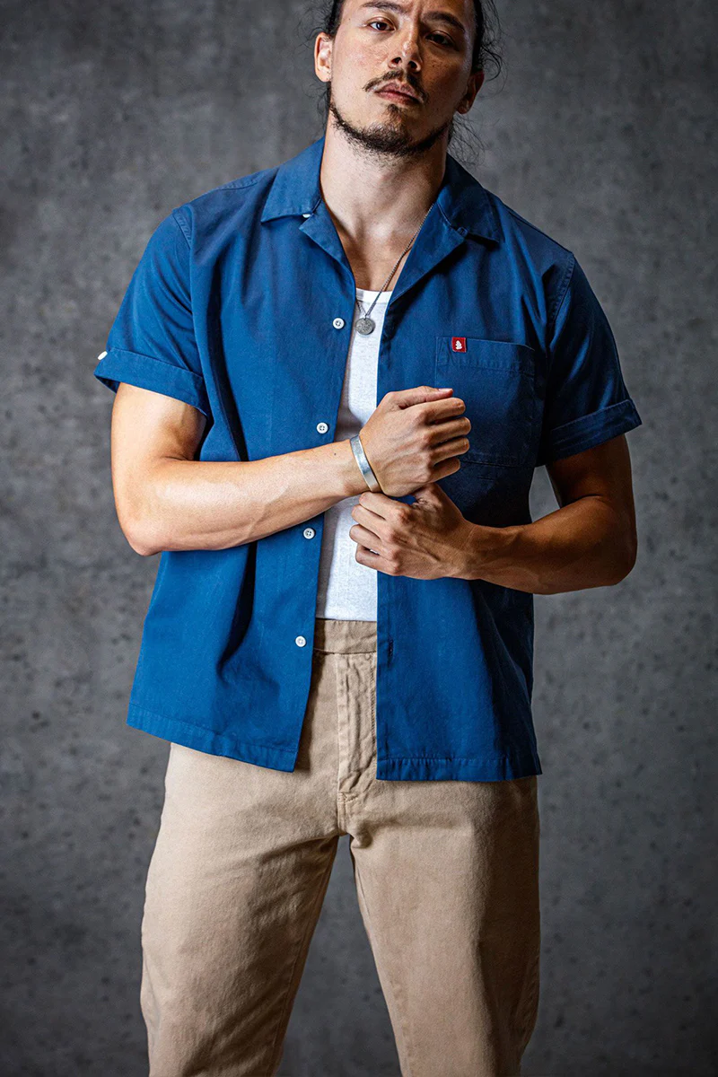 Club Shirt Navy - Image 12