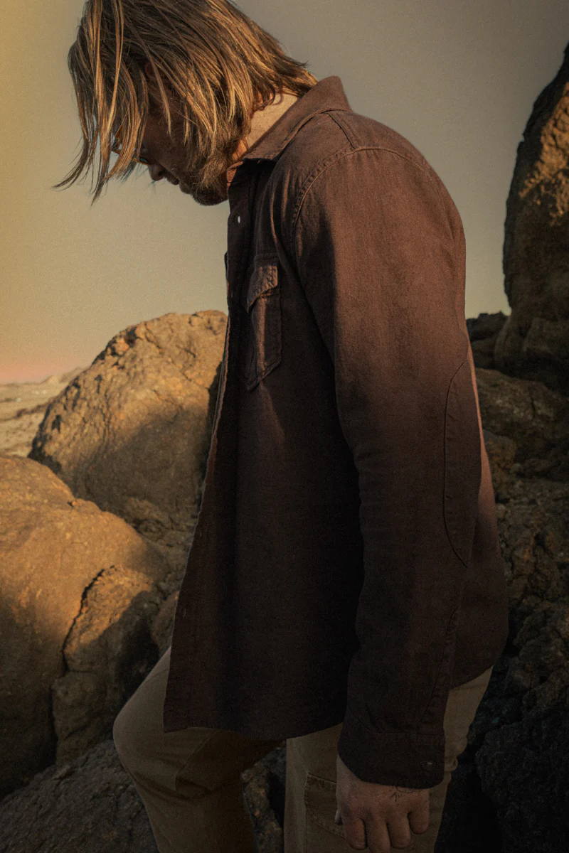 Coast Long Sleeve Shirt Brown - Image 11