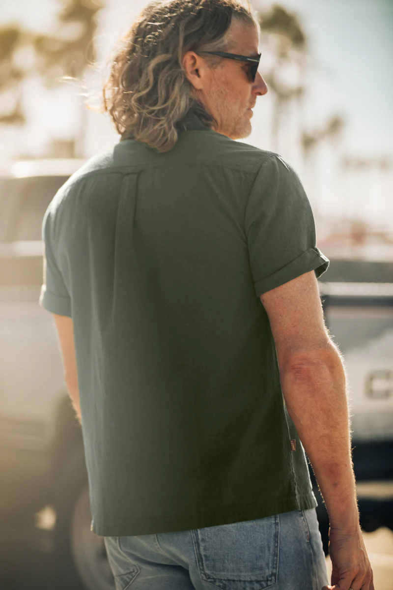 Coast Shirt Forest Green - Image 3
