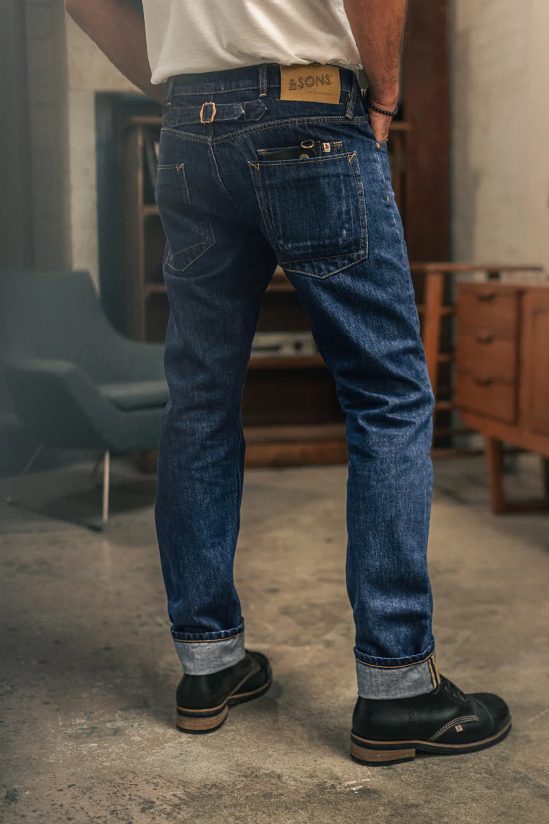 Colton Tapered Fit Jean Dark Wash - Image 3