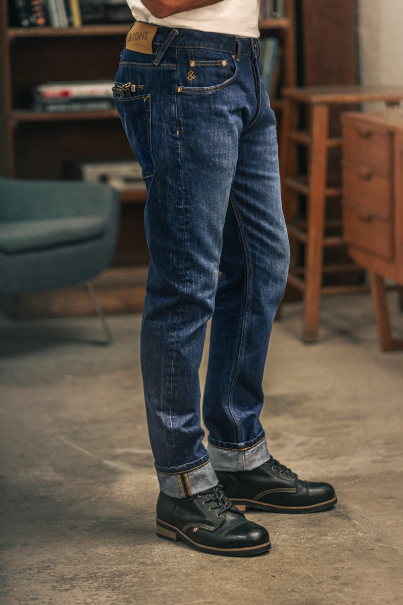 Colton Tapered Fit Jean Dark Wash - Image 5