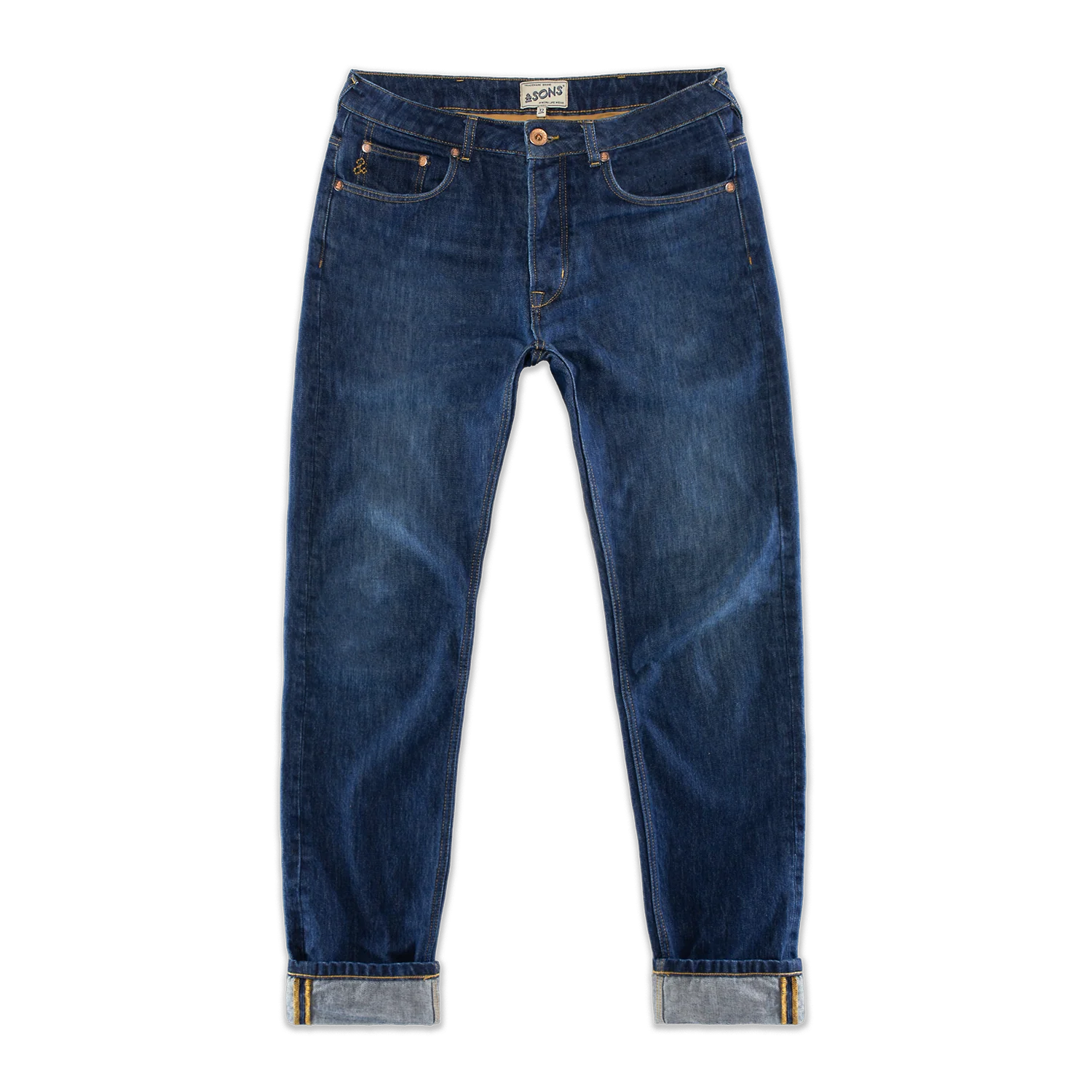 Colton Tapered Fit Jean Dark Wash - Image 8