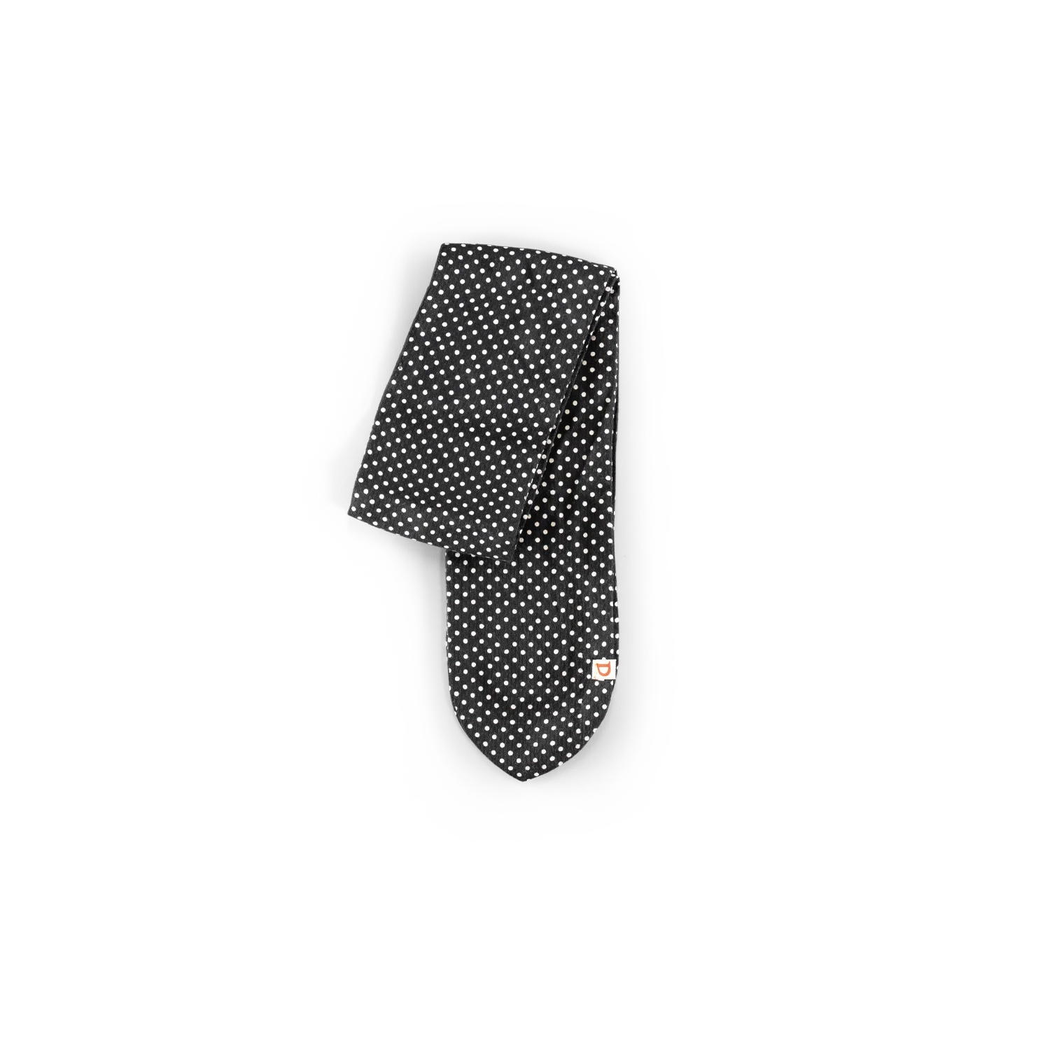 Damsons Landgirl Midnight Dot Headscarf Black - Image 6