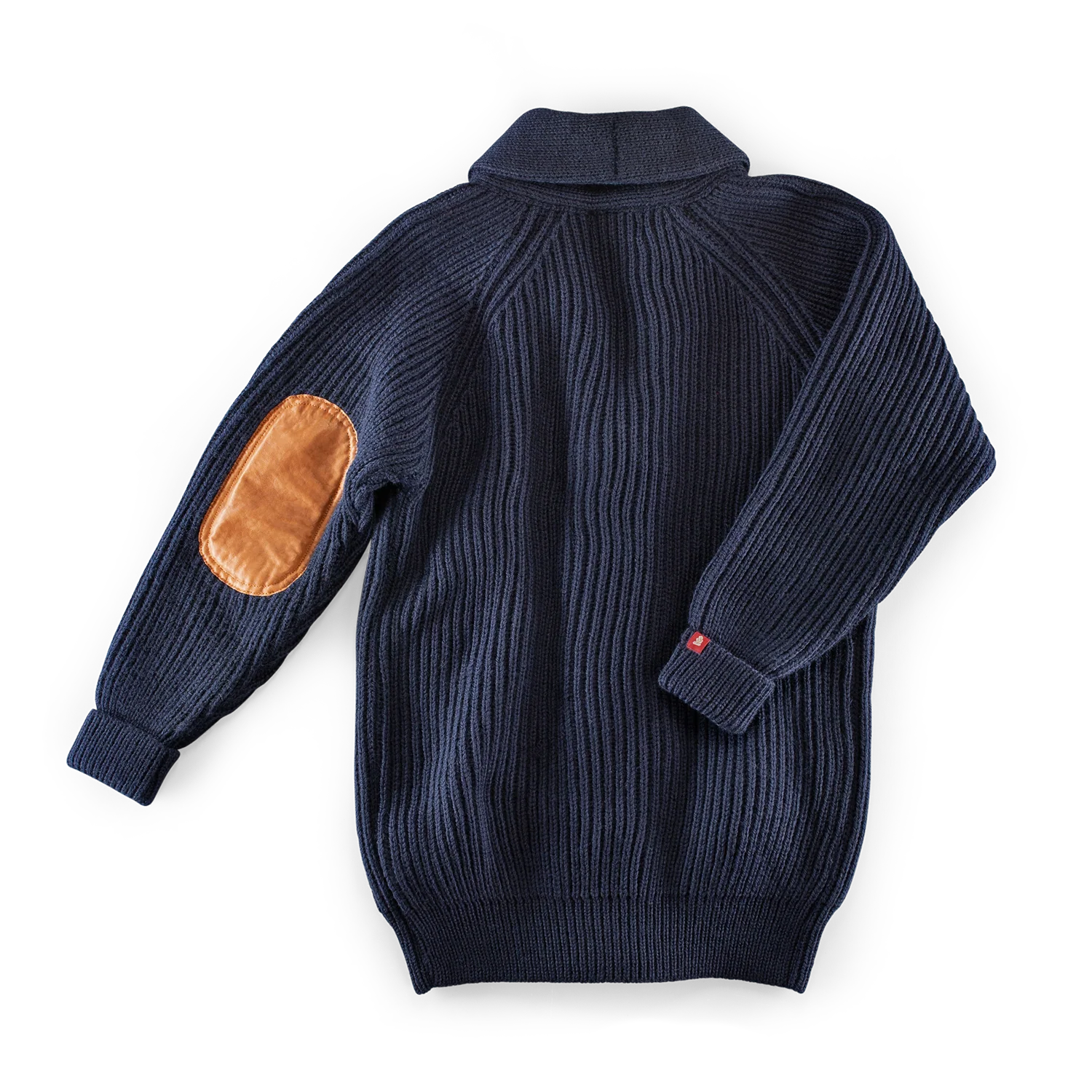 Pioneer British Wool Cardigan Navy - Image 9