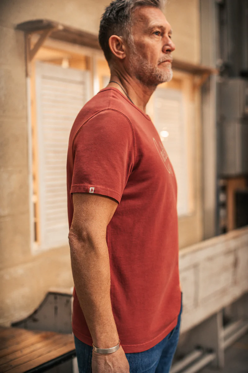 Cote d'Azur T-Shirt Red - Image 3