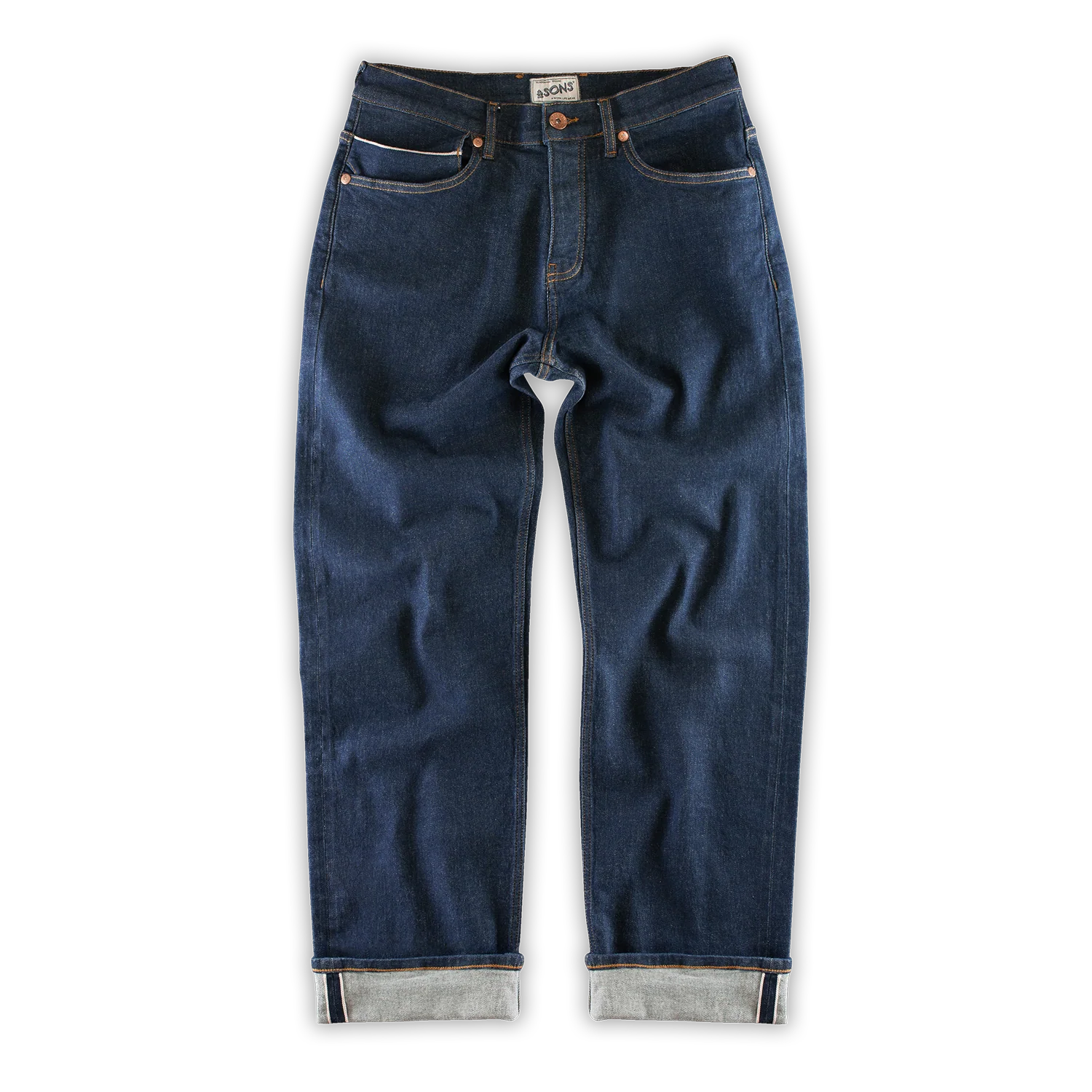 Cutter 13.5oz Indigo Selvedge Denim Jeans - Image 10
